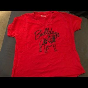 Georgia bulldogs tshirt